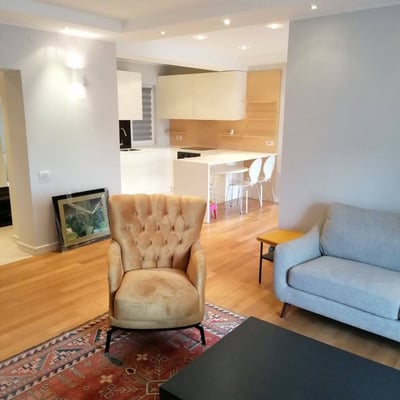 Rental of a comfortable 2-room apartment, 54 m², Old Town center, Belgrade, Serbia